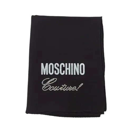 Elegant Winter Scarf - Moschino - Modalova
