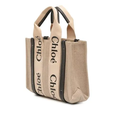Pre-owned Canvas Tote - Chloé Pre-owned - Modalova