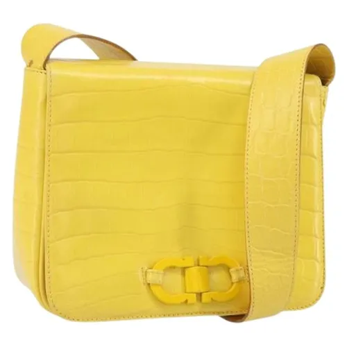 Pre-owned Leather Shoulder Bag - Salvatore Ferragamo Pre-owned - Modalova