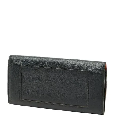 Pre-owned Leather Wallet - Celine Vintage - Modalova