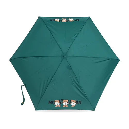 Umbrella with logo - Moschino - Modalova