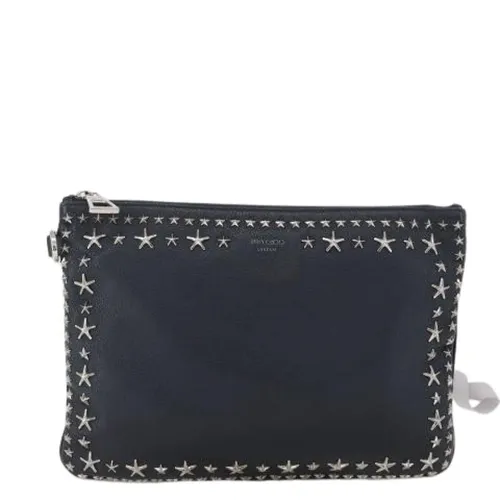 Pre-owned Leather Pouch - Jimmy Choo Pre-owned - Modalova