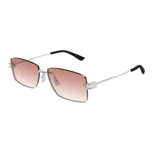 Rectangular Sunglasses - Bottega Veneta - Modalova