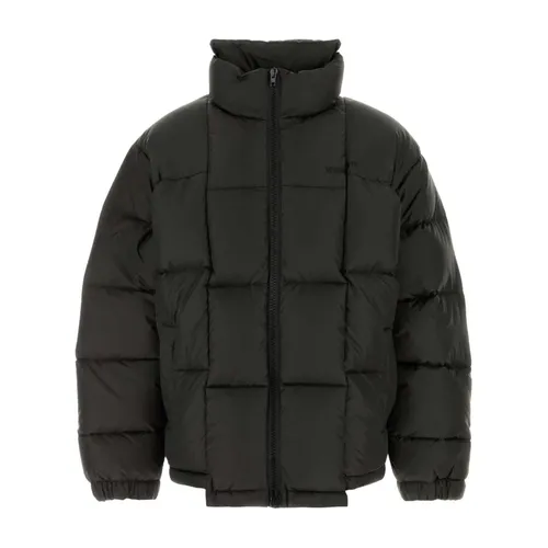 Dark Brown Polyester Down Jacket - Vetements - Modalova