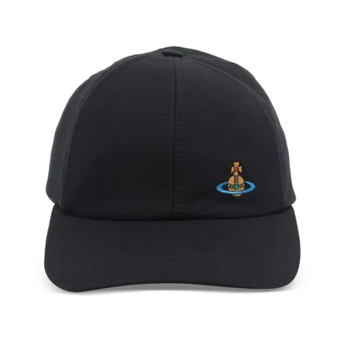Logo Embroidered Cap - Vivienne Westwood - Modalova