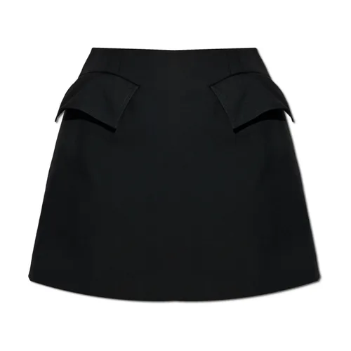 Wool skirt - Alexander McQueen - Modalova