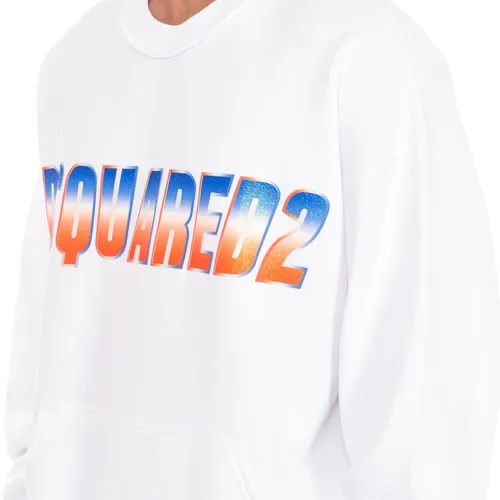Logo Printed Long-Sleeved Sweatshirt - Dsquared2 - Modalova