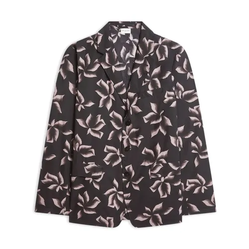 Cedar Brown Buttoned Jacket - Dries Van Noten - Modalova