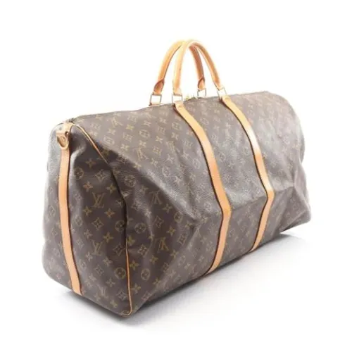 Pre-owned Canvas Weekend Bag - Louis Vuitton Vintage - Modalova