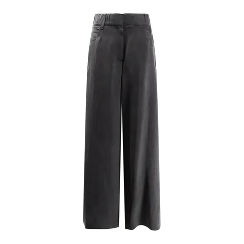 Wide Trousers - Alysi - Modalova