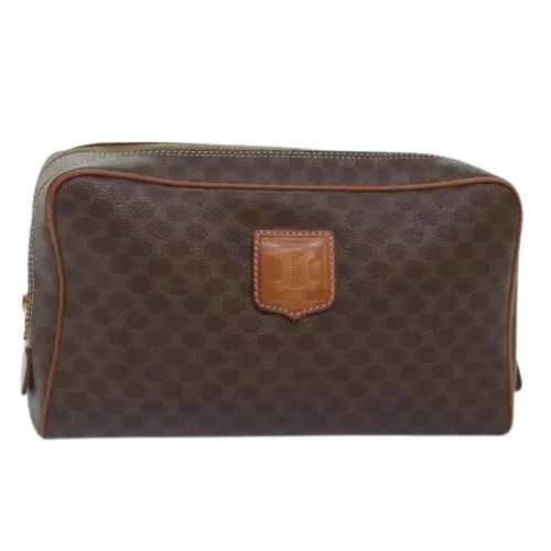 Pre-owned Vintage Canvas Clutch - Celine Vintage - Modalova