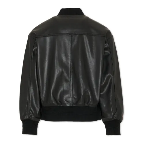 Faux Leather Jacket - Diesel - Modalova