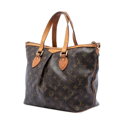 Pre-owned Leather Trimmed Handbag - Louis Vuitton Vintage - Modalova