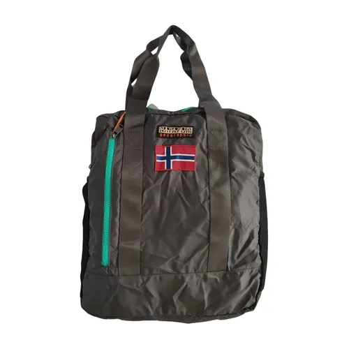 Switch Gray Unisex Zip Bag - Napapijri - Modalova