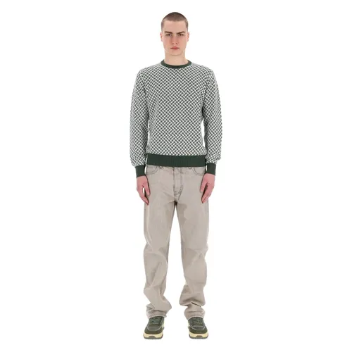 Iconic Biscuit Pattern Sweater - Drumohr - Modalova