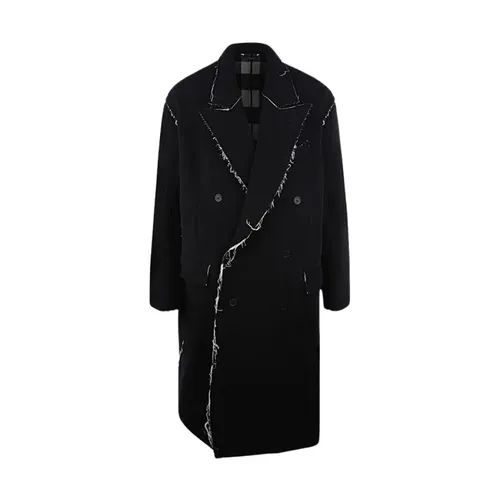 Buffalo Check Oversized Coat - Balenciaga - Modalova