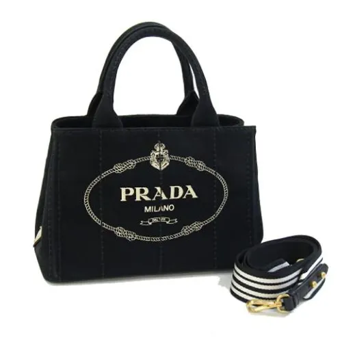 Pre-owned Canvas Tote - Prada Vintage - Modalova