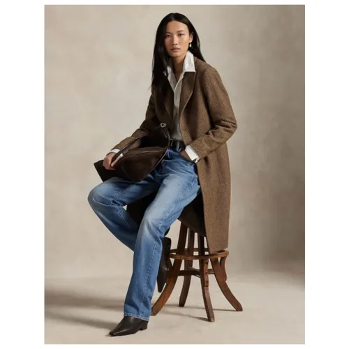 Long Wool Chevron Coat - Polo Ralph Lauren - Modalova