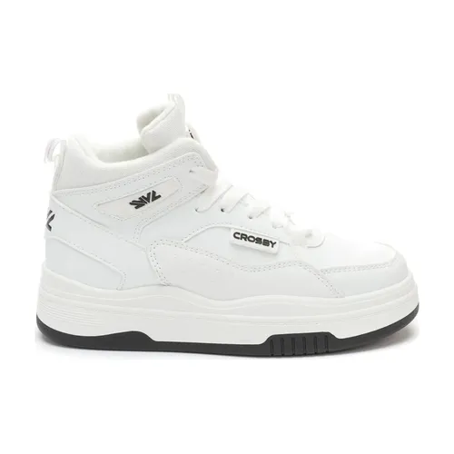 White casual closed booties - Crosby - Modalova