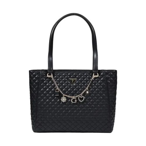 Handbag with Zip and Inside Pockets - Guess - Modalova