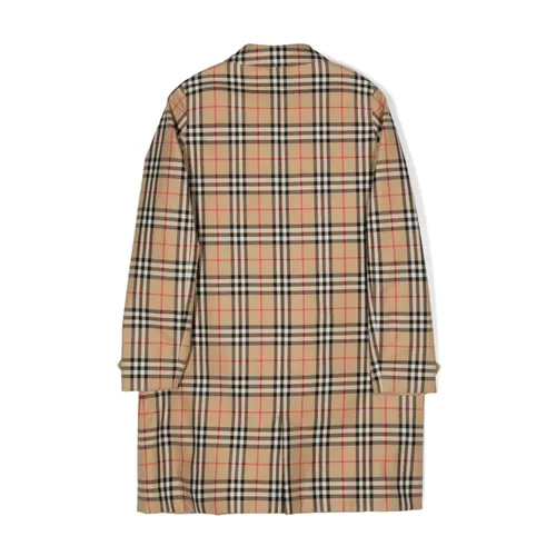 Reversible House-Check Coat - Burberry - Modalova