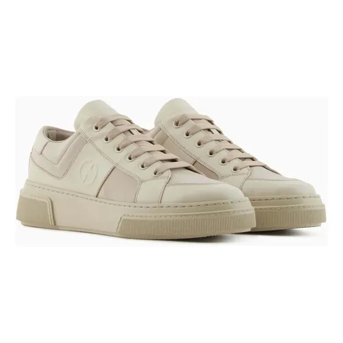 Beige Sneaker - Giorgio Armani - Modalova
