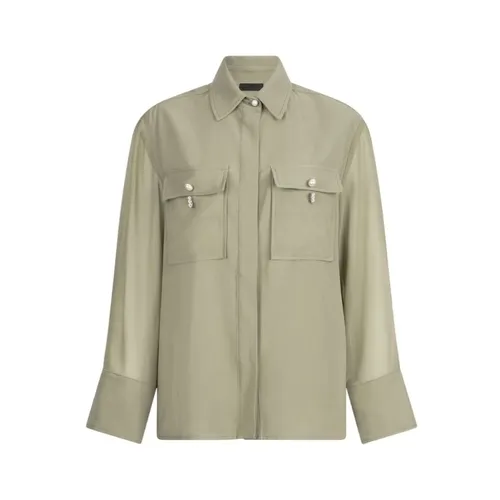 Gabardine Overshirt Jacket - Liu Jo - Modalova