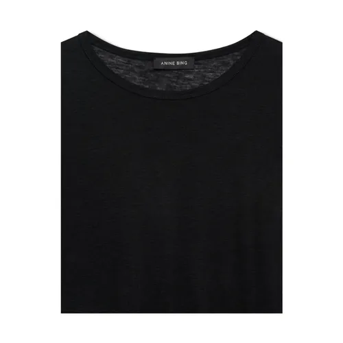 Sylvie Long Sleeve Tee - Anine Bing - Modalova