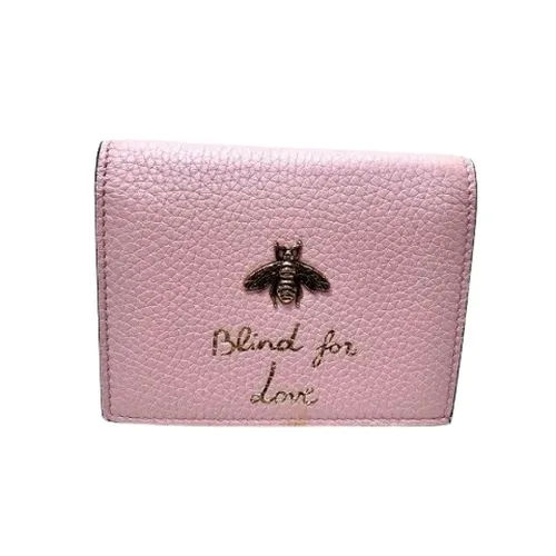Pre-owned Leather Wallet - Gucci Vintage - Modalova