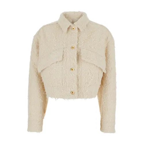 Fringed Cotton Jacket - Brunello Cucinelli - Modalova