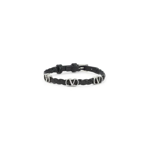 Ovalette Leather Bracelet - Valentino Garavani - Modalova