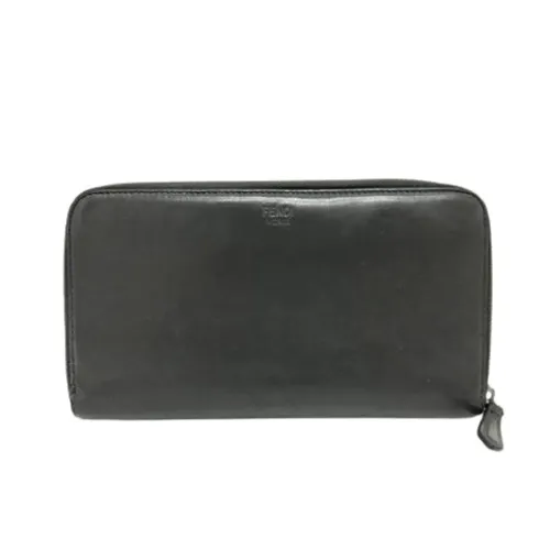 Pre-owned Leather Wallet - Fendi Vintage - Modalova