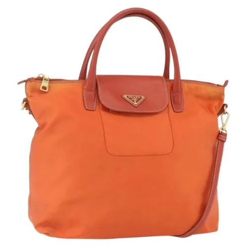 Pre-owned Nylon Tote Bag - Prada Vintage - Modalova