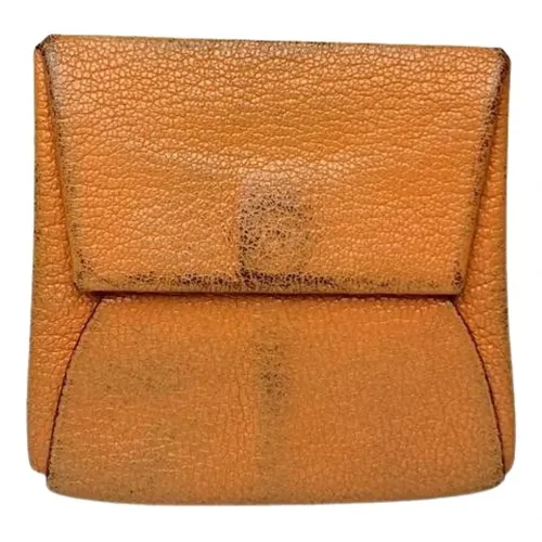 Pre-owned Leather Wallet - Hermès Vintage - Modalova
