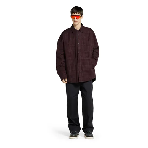Cotton Gingham Padded Jacket - Gucci - Modalova