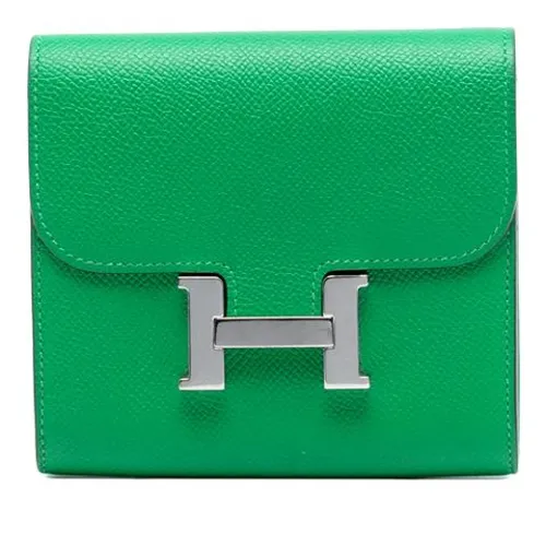 Pre-owned Leather Wallet - Hermès Vintage - Modalova