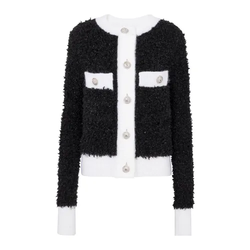 Textured knit cardigan - Balmain - Modalova