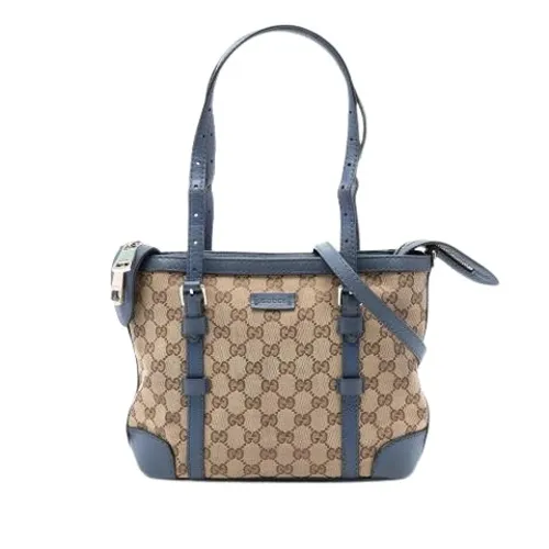 Pre-owned Canvas Handbag - Gucci Vintage - Modalova