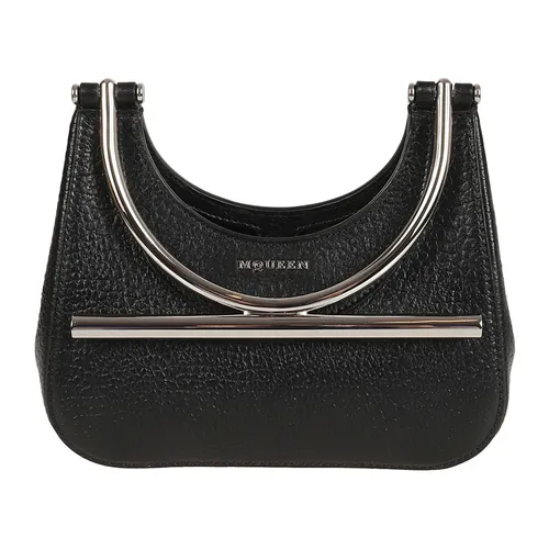 Black Mini Cross-Bar Bags - Alexander McQueen - Modalova