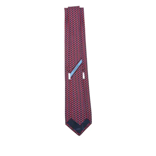 Silk Tie - Ferragamo - Modalova