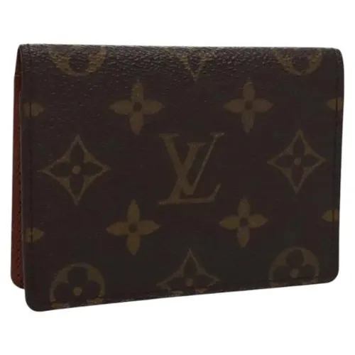 Pre-owned Vintage Canvas Wallet - Louis Vuitton Vintage - Modalova