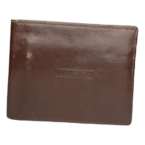 Pre-owned Leather Wallet - Dior Vintage - Modalova