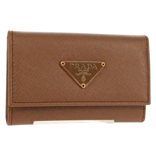Pre-owned Leather Key-holder - Prada Vintage - Modalova