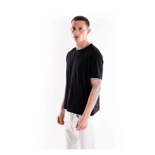 T-shirt Girocollo - Paolo Pecora - Modalova