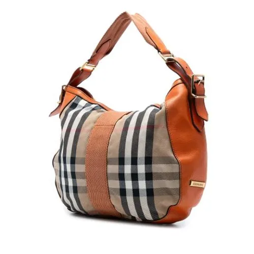 Pre-owned Leather Shoulder Bag - Burberry Vintage - Modalova