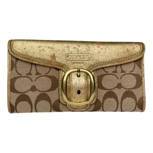 Pre-owned Leather Wallet - Coach Pre-owned - Modalova