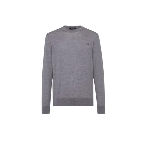 Wool Round-neck Jersey - Dsquared2 - Modalova