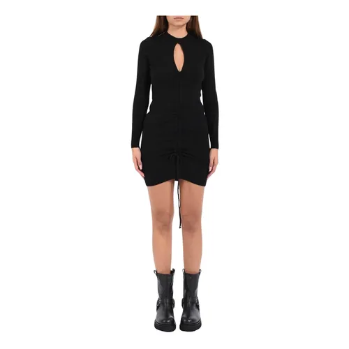 Draped Short Dress - Akep - Modalova