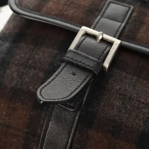 Pre-owned Wool Shoulder Bag - Burberry Vintage - Modalova