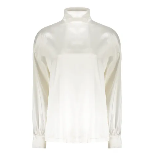 Elegant Wool Blend Blouse - Fabiana Filippi - Modalova